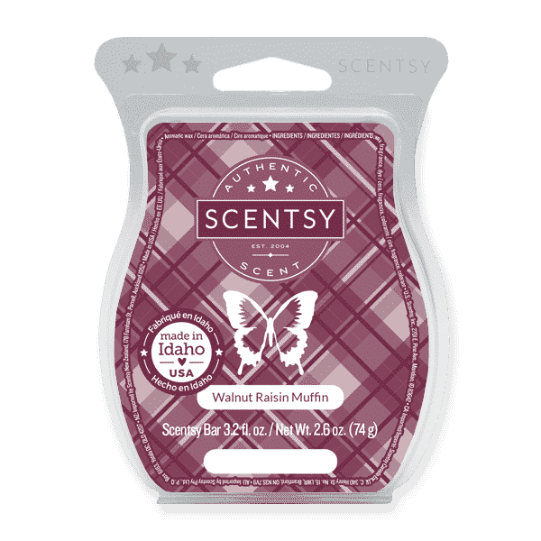 WALNUT RAISIN MUFFIN SCENTSY BAR