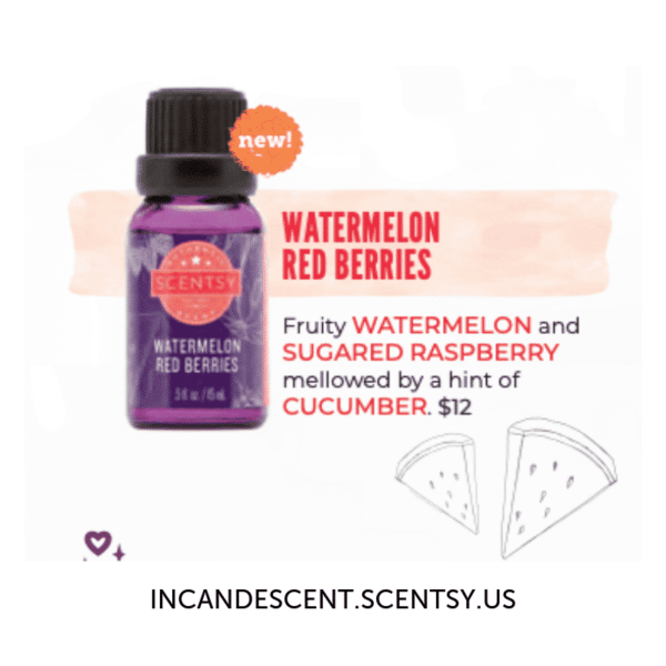 Watermelon Red Berries Scentsy Oil