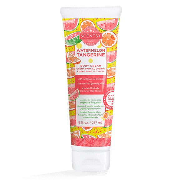 WATERMELON TANGERINE SCENTSY BODY CREAM