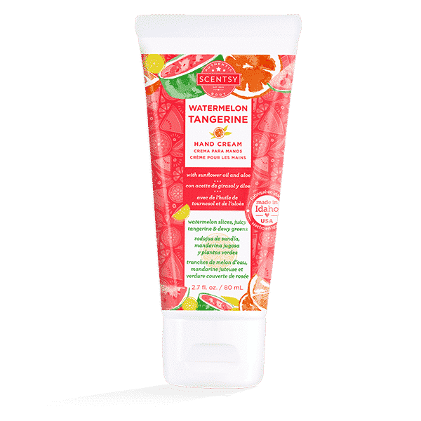 WATERMELON TANGERINE SCENTSY HAND CREAM