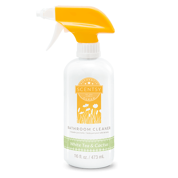 WHITE TEA & CACTUS SCENTSY BATHROOM CLEANER