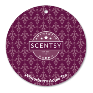 NEW! WINTERBERRY APPLE TEA SCENTSY SCENT CIRCLE | Shop Scentsy | Incandescent.Scentsy.us