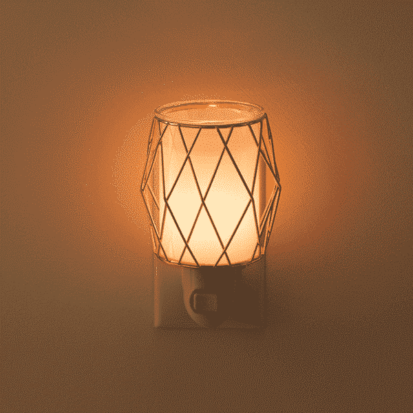 WIRED YOU BLUSHING MINI SCENTSY WARMER LIGHTS