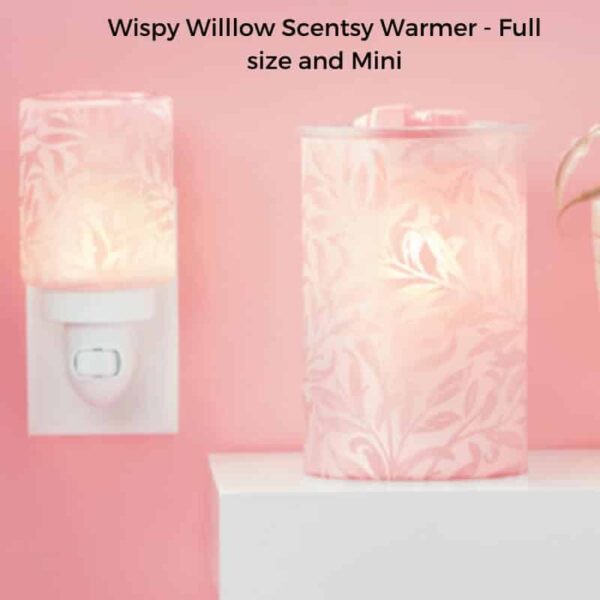 Wispy Willow Mini &Amp; Full Size Scentsy Warmer WISPY WILLOW MINI & FULL SIZE SCENTSY WARMER