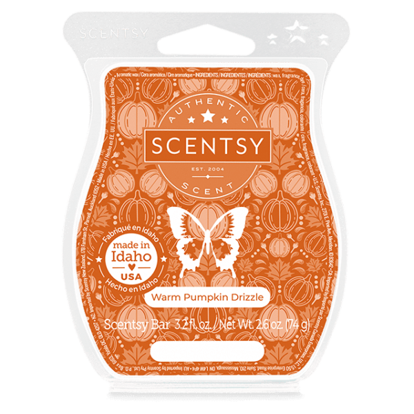 Warm Pumpkin Drizzle Scentsy Bar