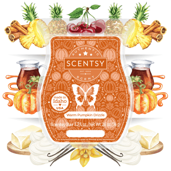 Warm Pumpkin Drizzle Scentsy Ingredients