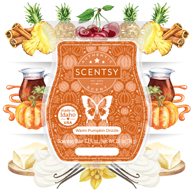 Warm Pumpkin Drizzle Scentsy Ingredients