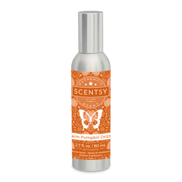 Warm Pumpkin Drizzle Scentsy Room Spray 1