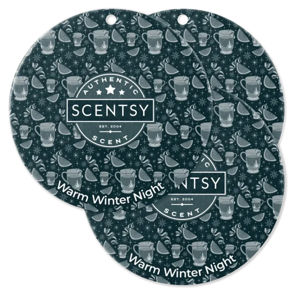 Warm Winter Night Scentsy Scent Circle 3 Pack