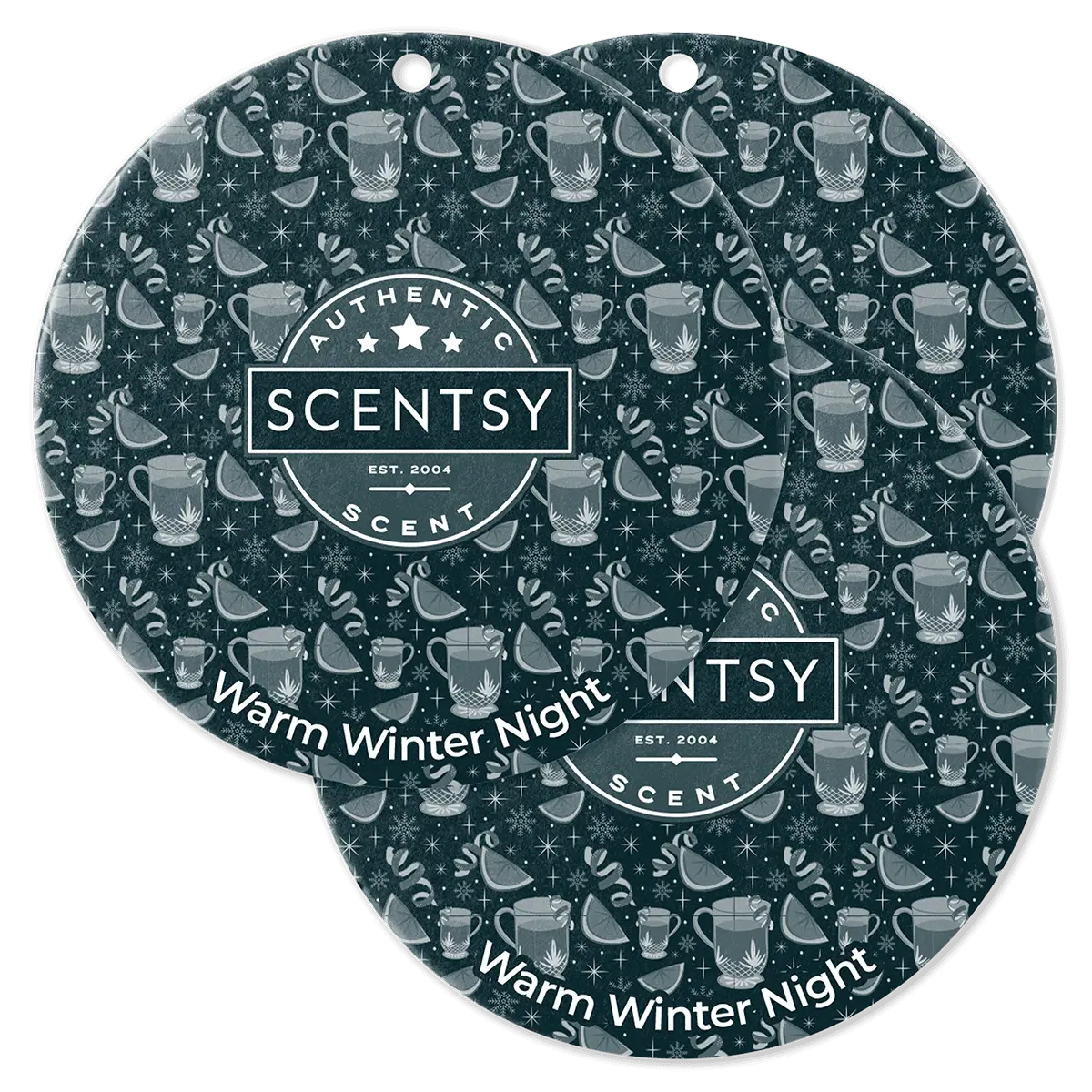 Warm Winter Night Scentsy Scent Circle 3 Pack