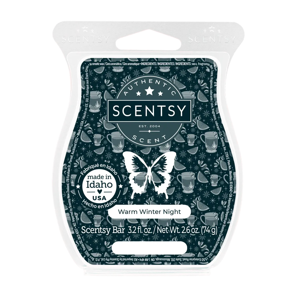 Warm Winter Night Scentsy Bar | Holiday 2024