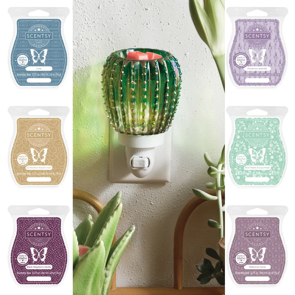 Sedona Mini Scentsy Warmer & Wax Bundle