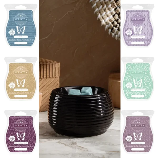 Jet Scentsy Scentsy Warmer & Wax Bundle