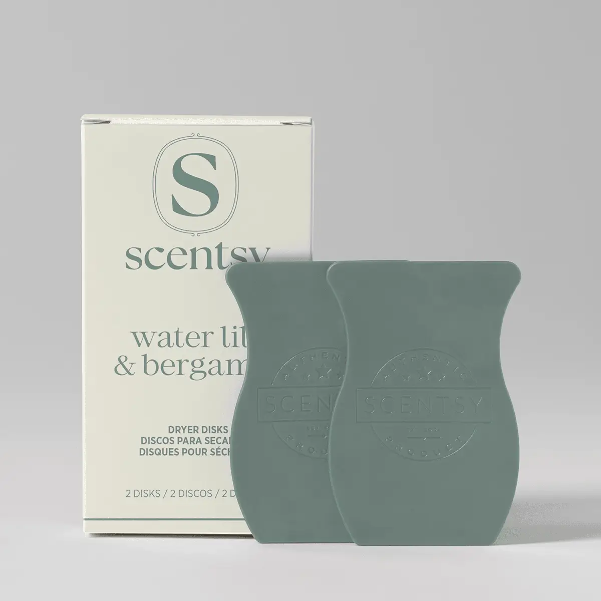 Water Lily & Bergamot Scentsy Dryer Disks