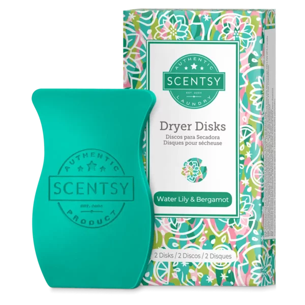 Water Lily & Bergamot Scentsy Dryer Disks