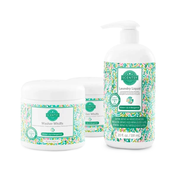 Water Lily & Bergamot Scentsy Laundry Bundle