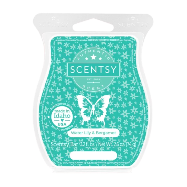 Water Lily &Amp; Bergamot Scenty Bar Water Lily & Bergamot Scentsy Bar