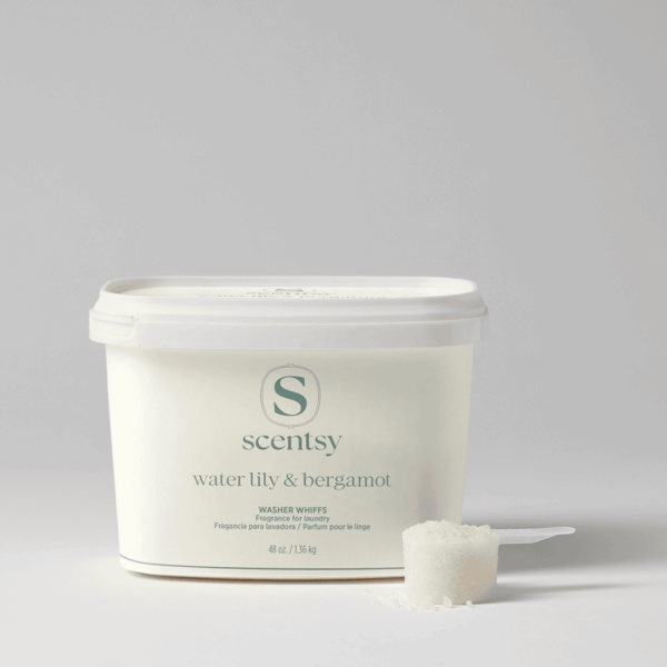 Water Lily & Bergamot Scentsy Washer Whiffs Tub