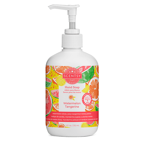 Watermelon Tangerine Large Scentsy Hand Soap