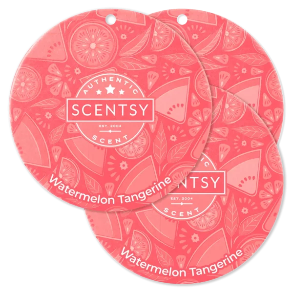 Watermelon Tangerine Scentsy Scent Circle 3 Pack