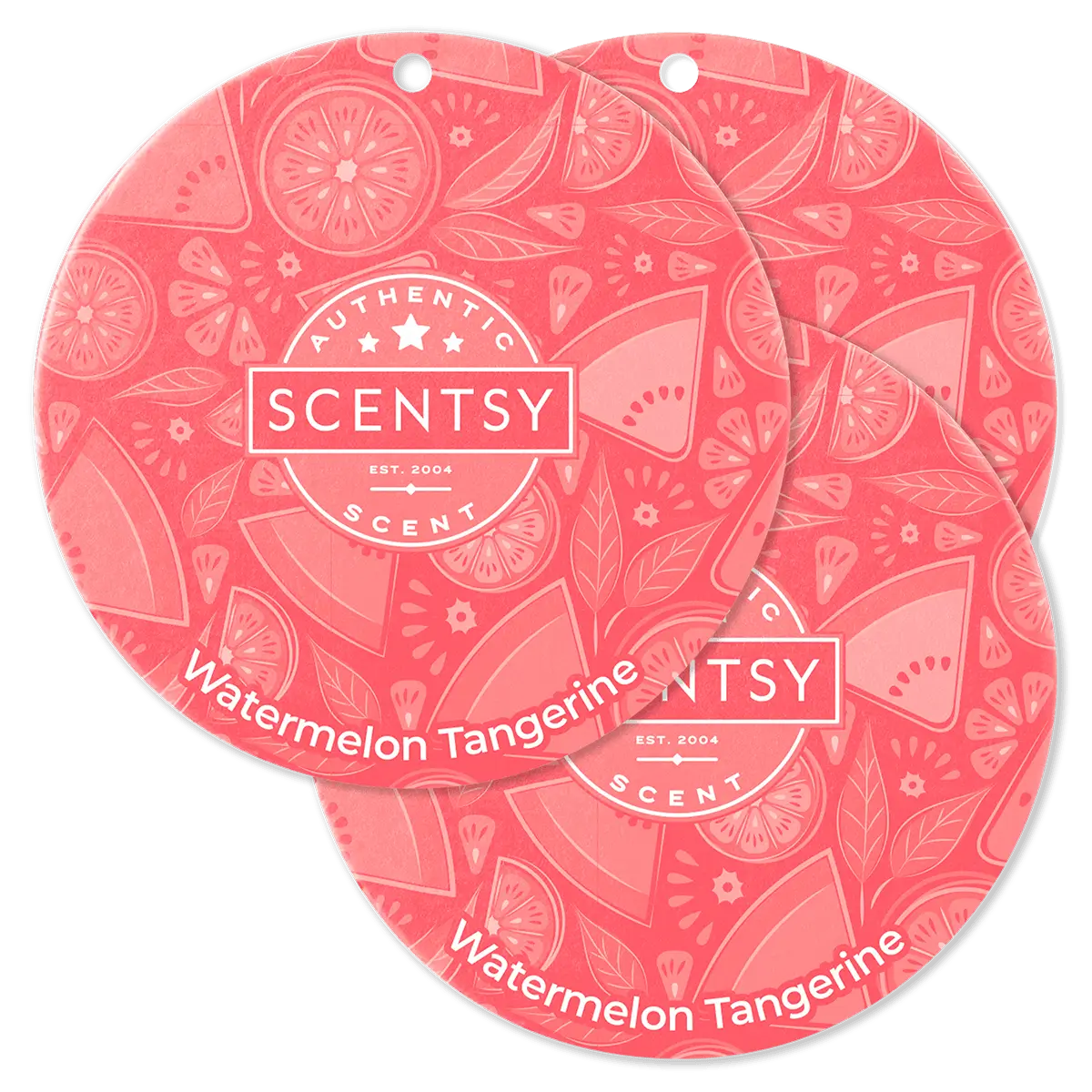 Watermelon Tangerine Scentsy Scent Circle 3 Pack