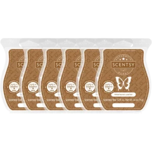 Weathered Leather 6 Scentsy Bar Wax Bundle