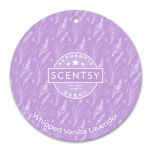 Whipped Vanilla Lavender Scentsy Scent Circle