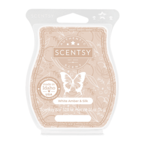 White Amber Silk Scentsy Bar