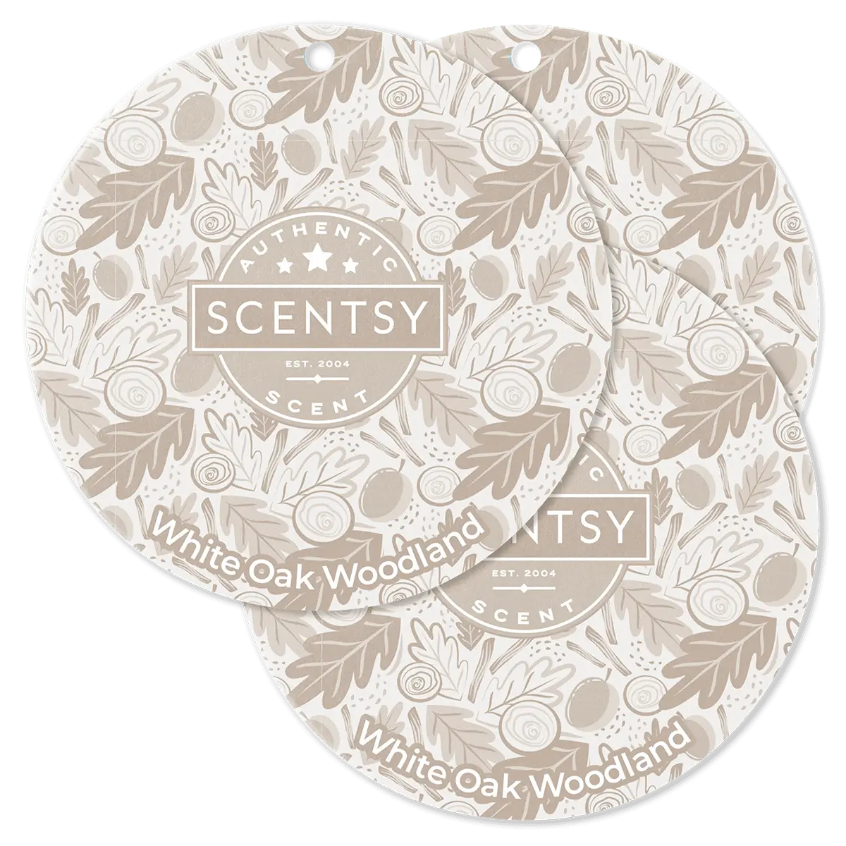 White Oak Woodland Scentsy Scent Circle 3 Pack