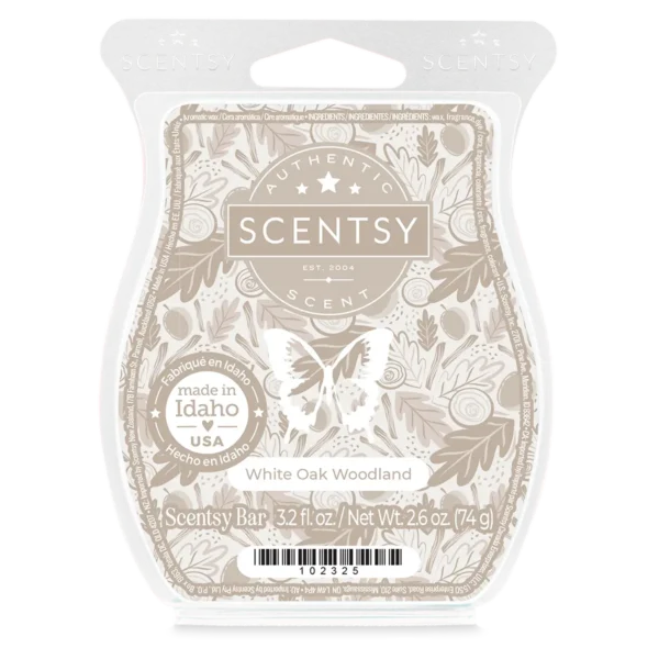 White Oak Woodland Scentsy Wax Bar