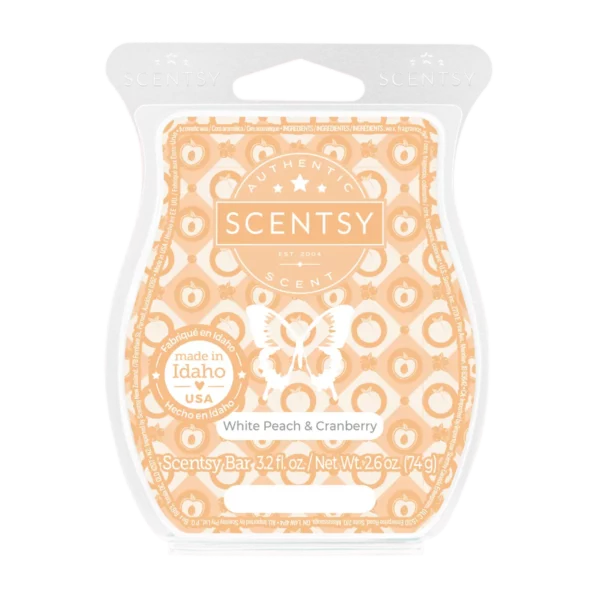 White Peach Cranberry Scentsy Bar White Peach & Cranberry Scentsy Bar