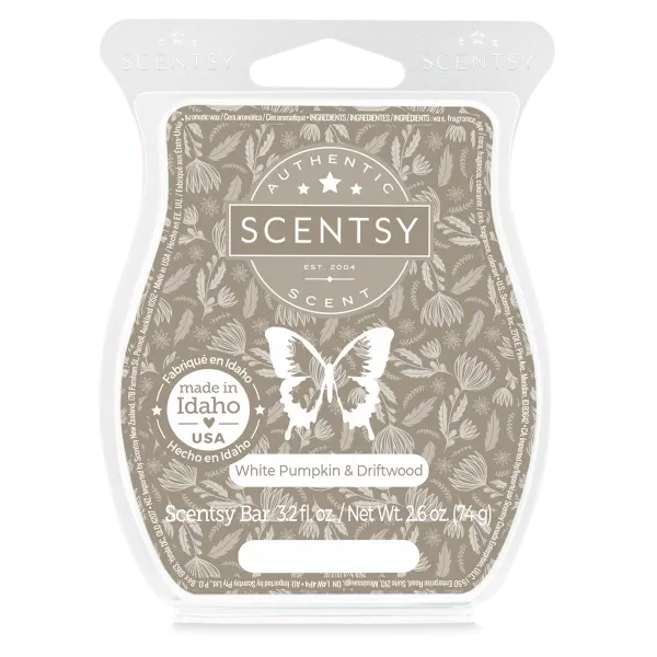 White Pumpkin & Driftwood Scentsy Bar