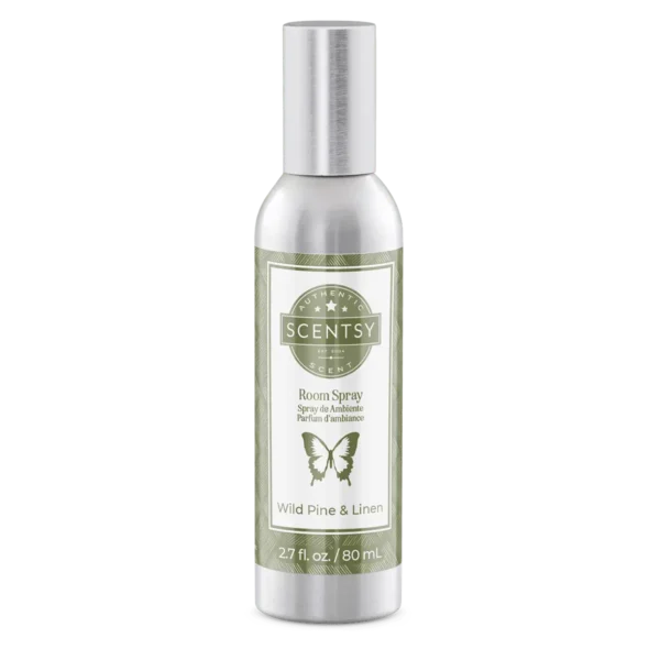 Wild Pine & Linen Scentsy Room Spray