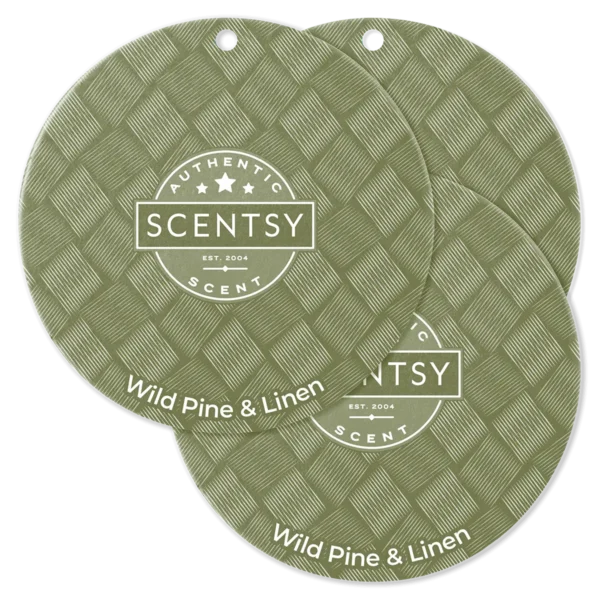 Wild Pine & LinenScentsy Scent Circle 3 Pack