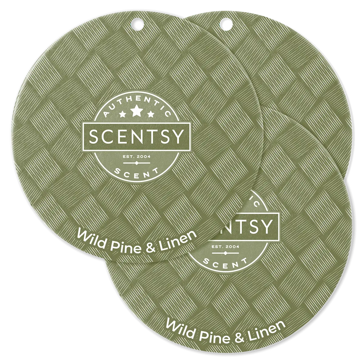 Wild Pine & LinenScentsy Scent Circle 3 Pack