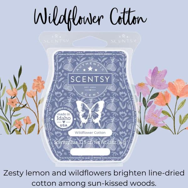 Wildflower Cotton Scentsy Bar