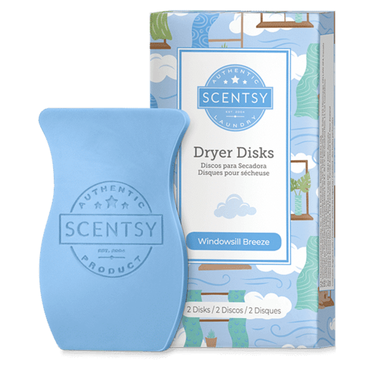 Scentsy Dryer Disks LUNA new 