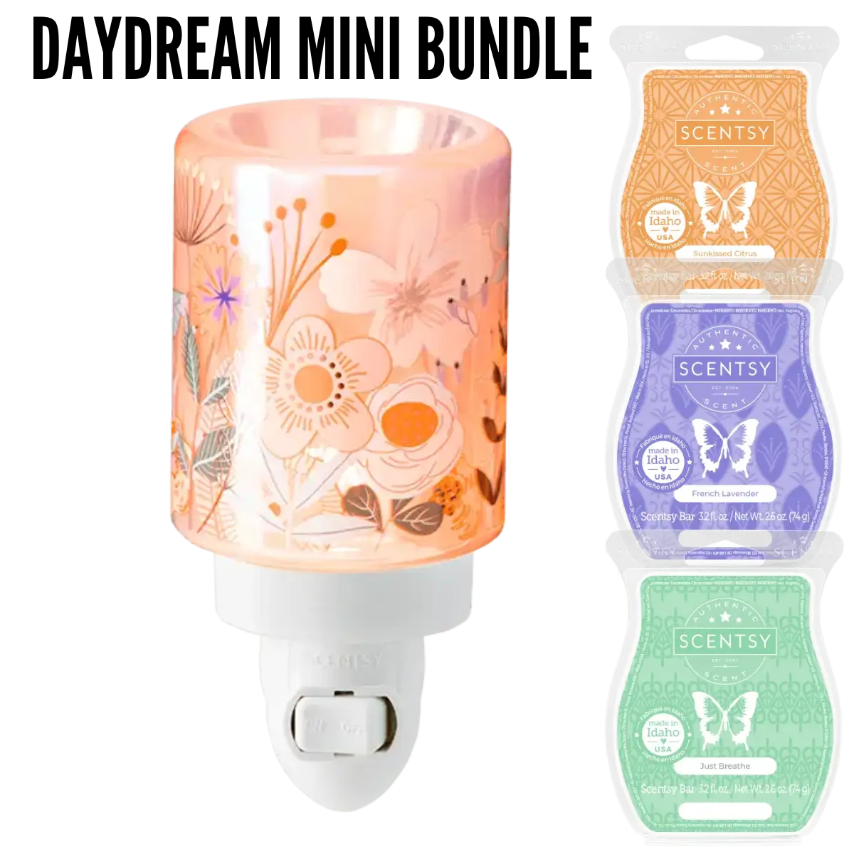 Daydream Mini Scentsy Warmer Bundle
