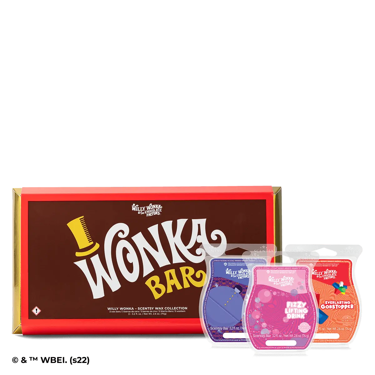 Willy Wonka Scentsy Wax Bar Collection