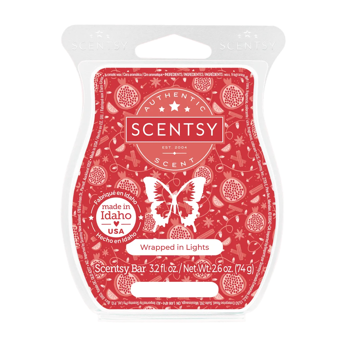 Wrapped in Lights Scentsy Bar | Holiday 2024