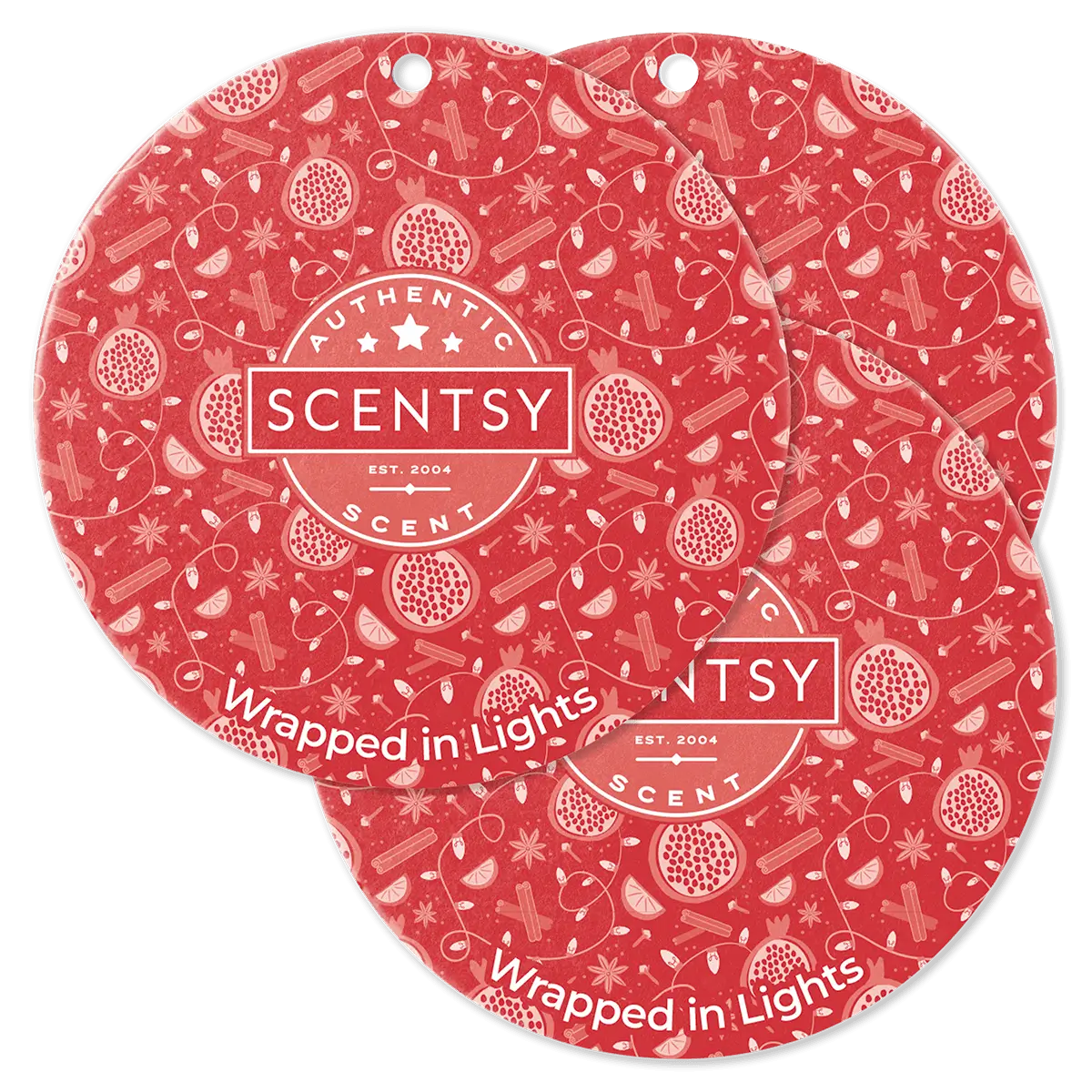 Wrapped in Lights Scentsy Scent Circle 3 Pack
