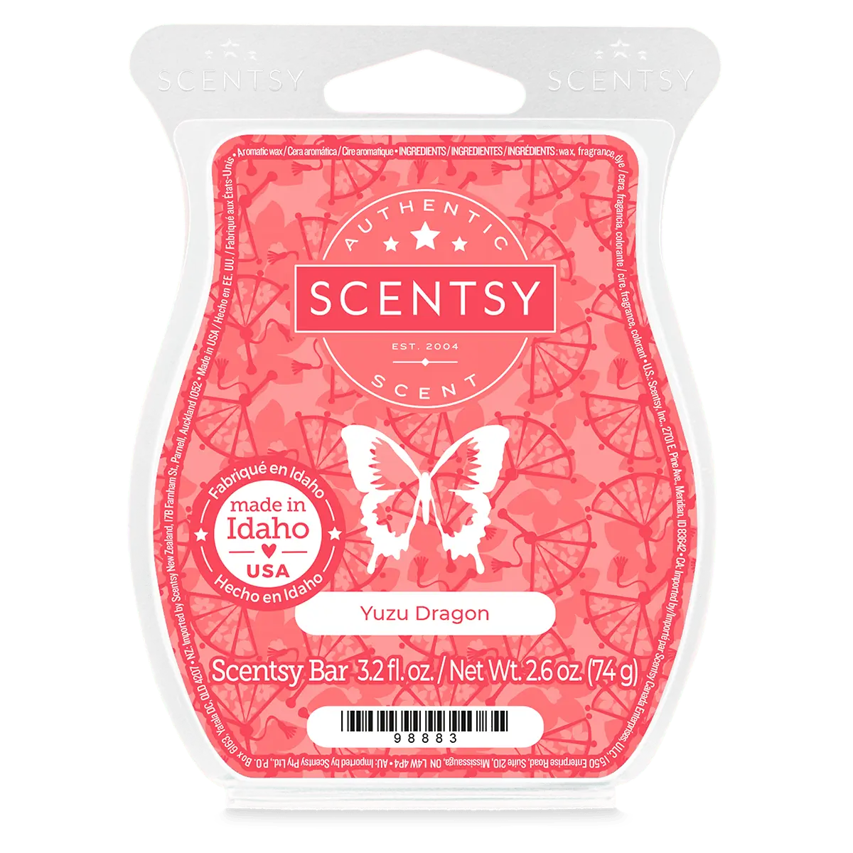 Yuzu Dragon Scentsy Bar