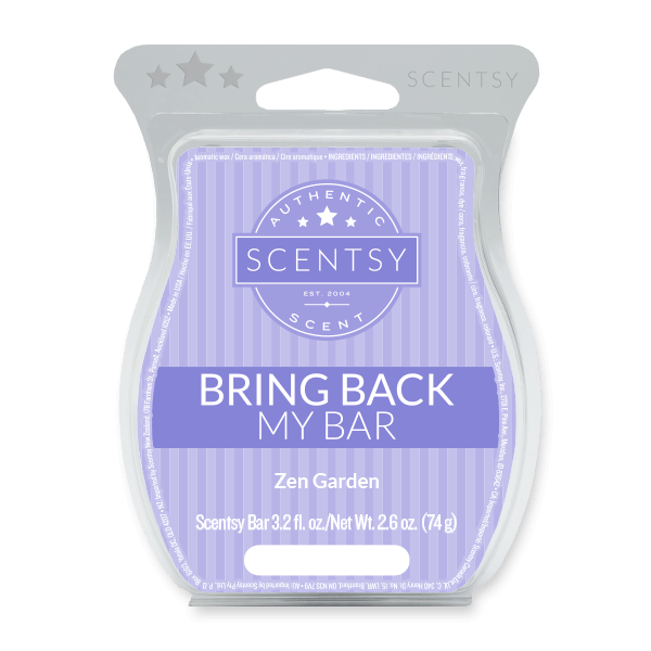 ZEN GARDEN BRING BACK MY SCENTSY BAR JULY 2018