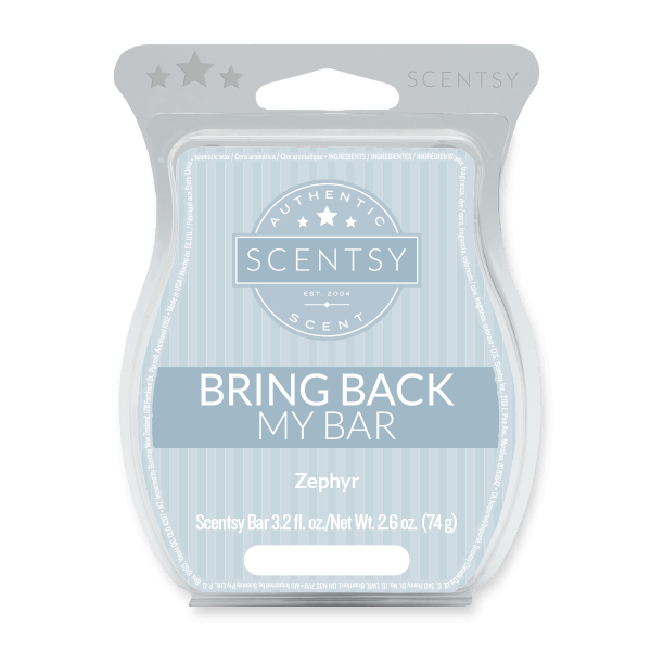 ZEPHYR BRING BACK MY SCENTSY BAR JULY 2018