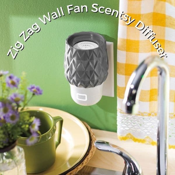 Zig Zag Wall Fan Scentsy Diffuser