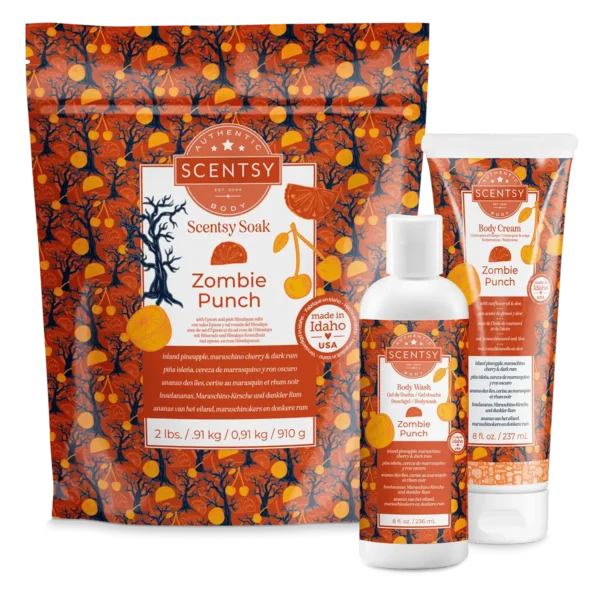 Zombie Punch Scentsy Body Care Bundle