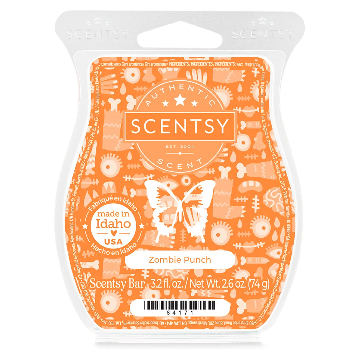 Zombie Punch Scentsy Bar