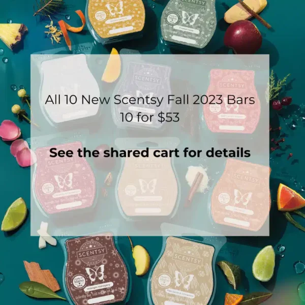 10 Scentsy Bar Bundle | Fall 2023 New Fragrances