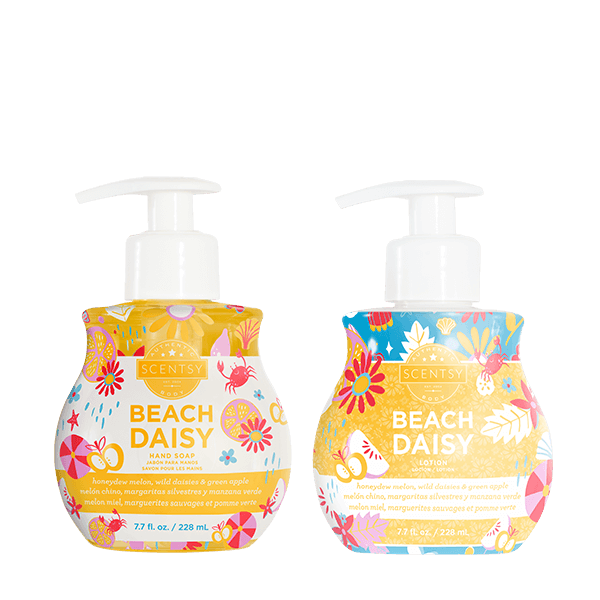 BEACH DAISY SCENTSY BODY BUNDLE