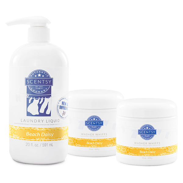 BEACH DAISY SCENTSY LAUNDRY BUNDLE